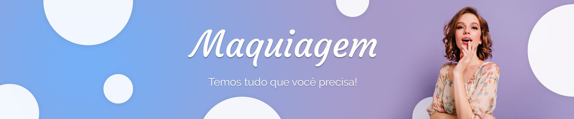 Banner Maquiagem